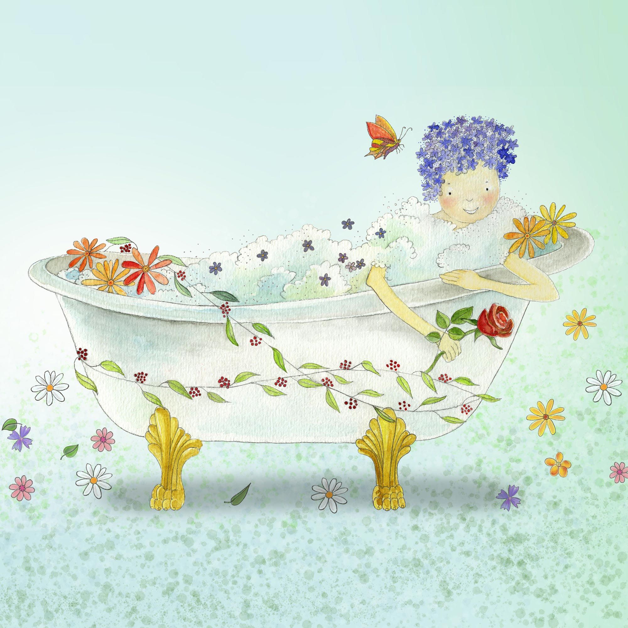 illustration badewanne gaertnerei schoepf