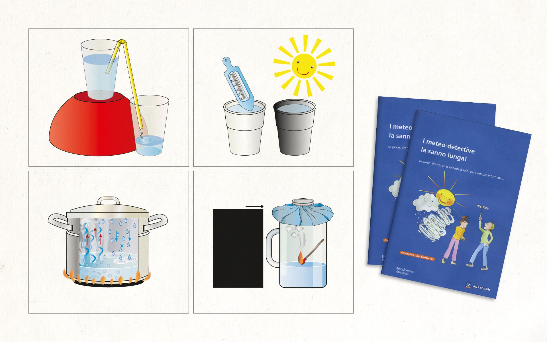 verschiedene illustrationen volksbank 7