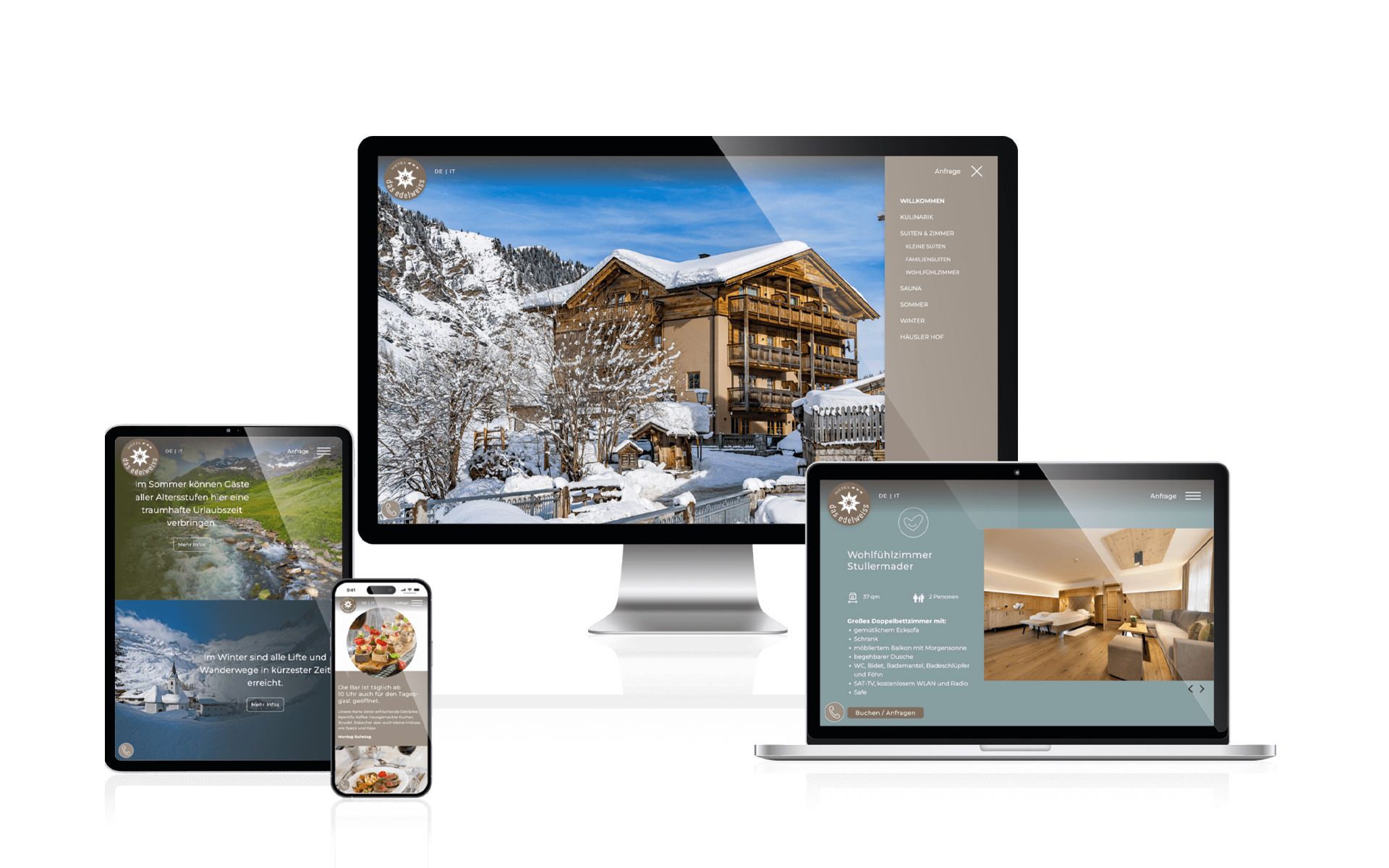 web edelweiss pfelders prantl it